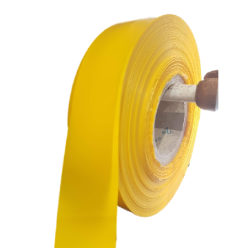 Signal-Warnband (PVC) Gelb (Preis/Meter)