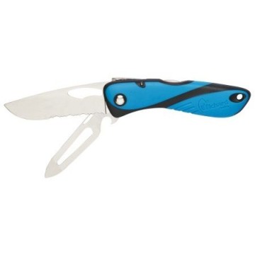 Wichard Offsshore Messer mit fluoreszierendem Grif Blau