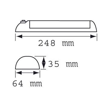 Tube light soft LED