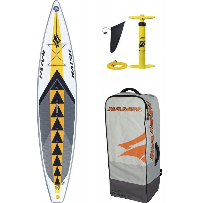 SUP, Paddle Naish One Air Nisco 12'6 + Kit