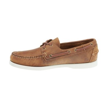 Chaussures bateau en cuir Sebago Docksides, Brun