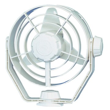 Ventilateur Turbo 2 vitesses 12V blanc