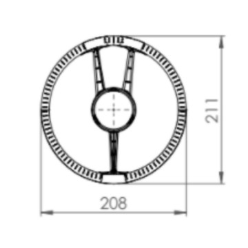 Ersatzdüse für TEMO 450 Motor