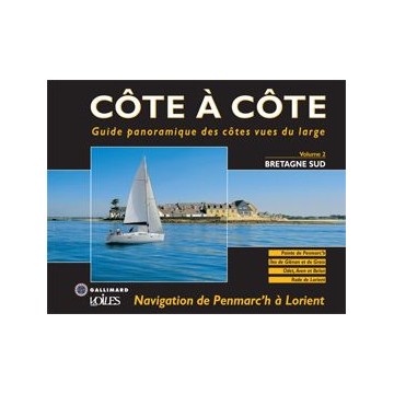 Livre Côte à Côte, Vol.2 Bretagne Sud, de Penmarc\'h à Lorient
