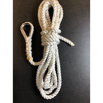 Très belle corde chanvre 6mm naturelle longueur 20m