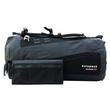 Zulupack RACKHAM 80 Sac duffle étanche noir 80L