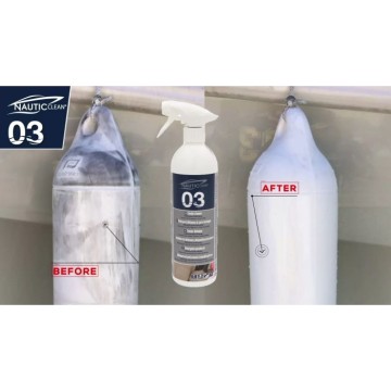 Nettoyant pare-battage et défenses, Nautic Clean 03, vaporisateur 750ml