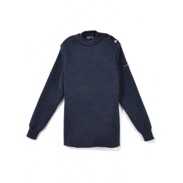 Saint James Seemanns Pullover Matelot, Herren, Blau-Melange