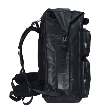 Zulupack NOMAD 60 Wasserdichter Rucksack Schwarz 60L