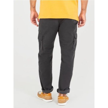 Pantalon cargo TBS Fuppacot Carbone