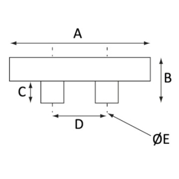 YS-Klampe aus Aluminium