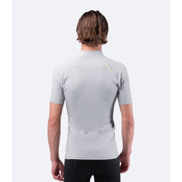 Zhik Eco Spandex Top kurzarm, für Herren, Dunkelgrau