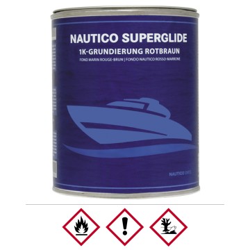 NAUTICO Superglide 1K-Grundierung rotbraun 0.75L