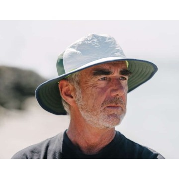 Chapeau anti-UV homme Loïck Peyron Blanc