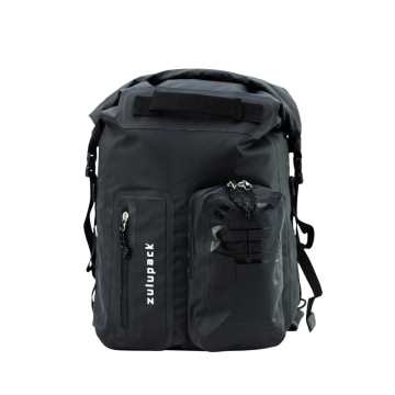 Zulupack NOMAD 35 Wasserdichter Rucksack Schwarz 35L