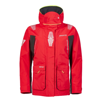 Veste Musto Femme BR2 Offshore Jacket 2.0, Rouge