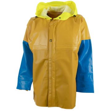 Guy Cotten Isomax Jacke Gewachst Blau/Gelb