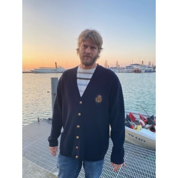 Pull Homme Yachting III Navy XL