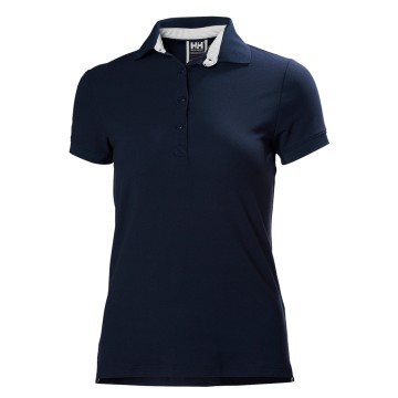 Polo Fast Dry pour femme, Helly Hansen W Crewline, Navy