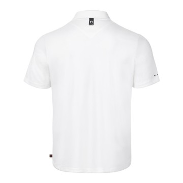 Musto Evo Crew Sunblock Kurzärmeliges Polo-Shirt Weiß