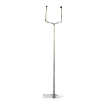 Fourche en aluminium pour support amarres