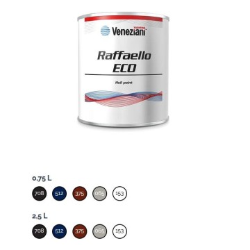 Antifouling érodable Raffaello ECO sans biocide 0.75L (plusieurs couleurs)