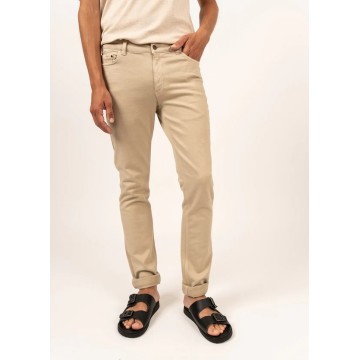 Saint James Strickhose Jasper in Strandfarbe